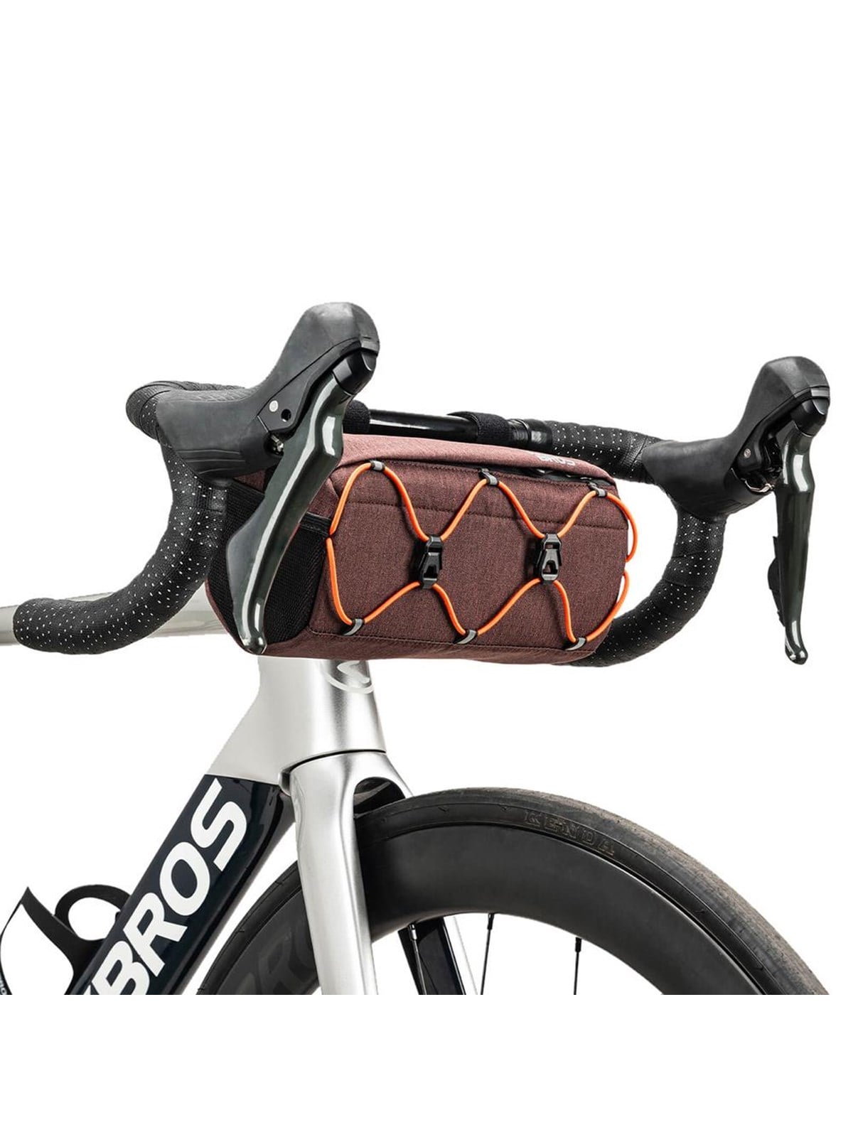Rockbros 30110054003 Handlebar Bicycle Bag 2.2L - Brown