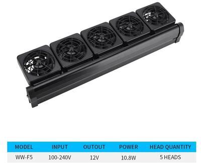Uplift Essentials Adjustable Cooling Fan For Aquarium Heat Dissipation au ww f5
