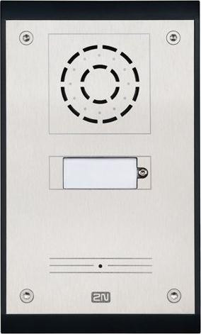 2N IP Uni Intercomstation met 1 knop van 2N Telecommunications