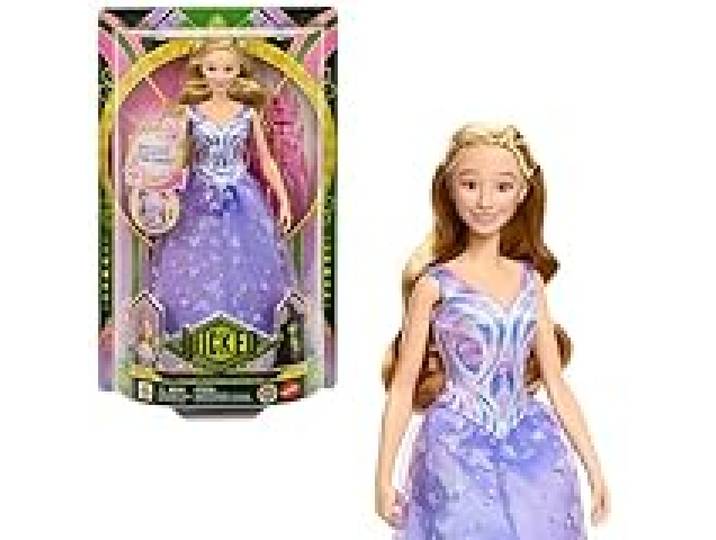 Mattel Universal Pictures Wicked Poupée Glinda Chantante: for Good, avec Tenue Amovible inspirée du Film, Chante for Good en Anglais, JFM10
