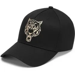 PLEIN SPORT Baseballkappe TIGER, Größe 0 in Schwarz 0216