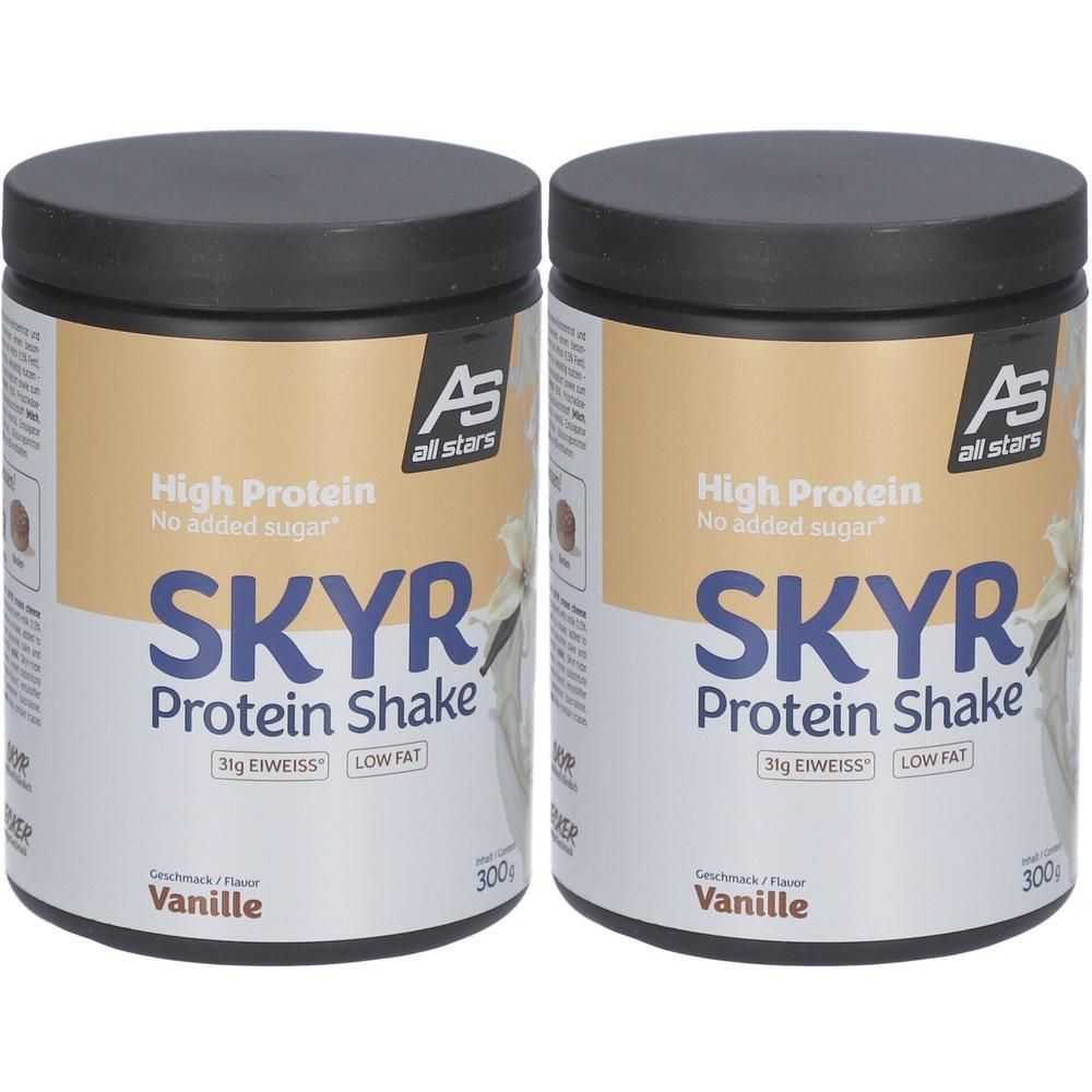 Skyr Protein Vanille 300 g Dose 2x 2x300 PUE new