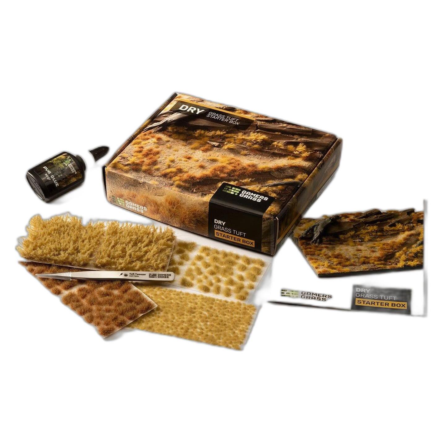 Gamers Grass - Grass Tuft Starter Box : Dry Grass (Kunststoff) (GGSBD)