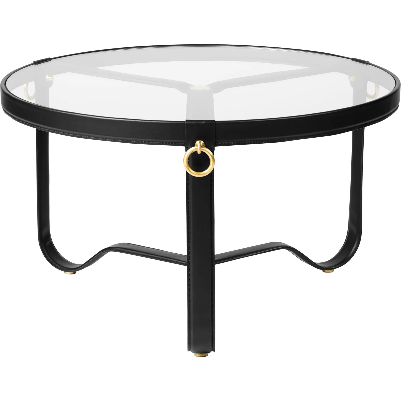 GUBI Adnet salontafel Zwart Ø70 cm