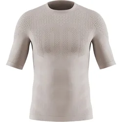 BAUERFEIND SPORTS Sports kurzarm Kompressionsshirt Herren silver grey XL