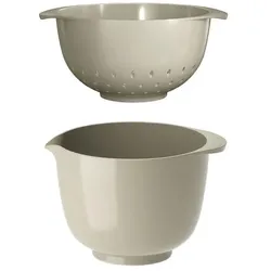 Rosti New Margrethe Rührschüssel mit Seiher, Schüssel + Schale, Beige