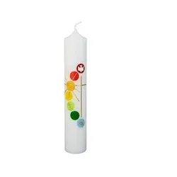 Wiedemann Kerzen Taufkerze verziert 265 x 50 mm, mit individueller Namensverzierung