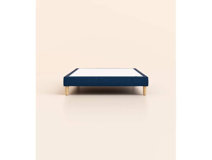 Sommier tapissier 90x200 cm Plus - Bleu - Tediber