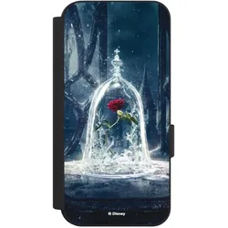Nivocase Klapphülle für Google Pixel 9 Handyhülle aus Kunst Leder NIVOflip schwarz Die Schöne und das Biest (Google Pixel 9), Smartphone Hülle, Schwarz