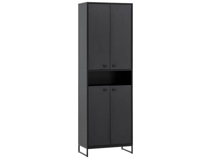 Schuhschrank Janne ca.60,2x185,5x33,1cm Schwarz