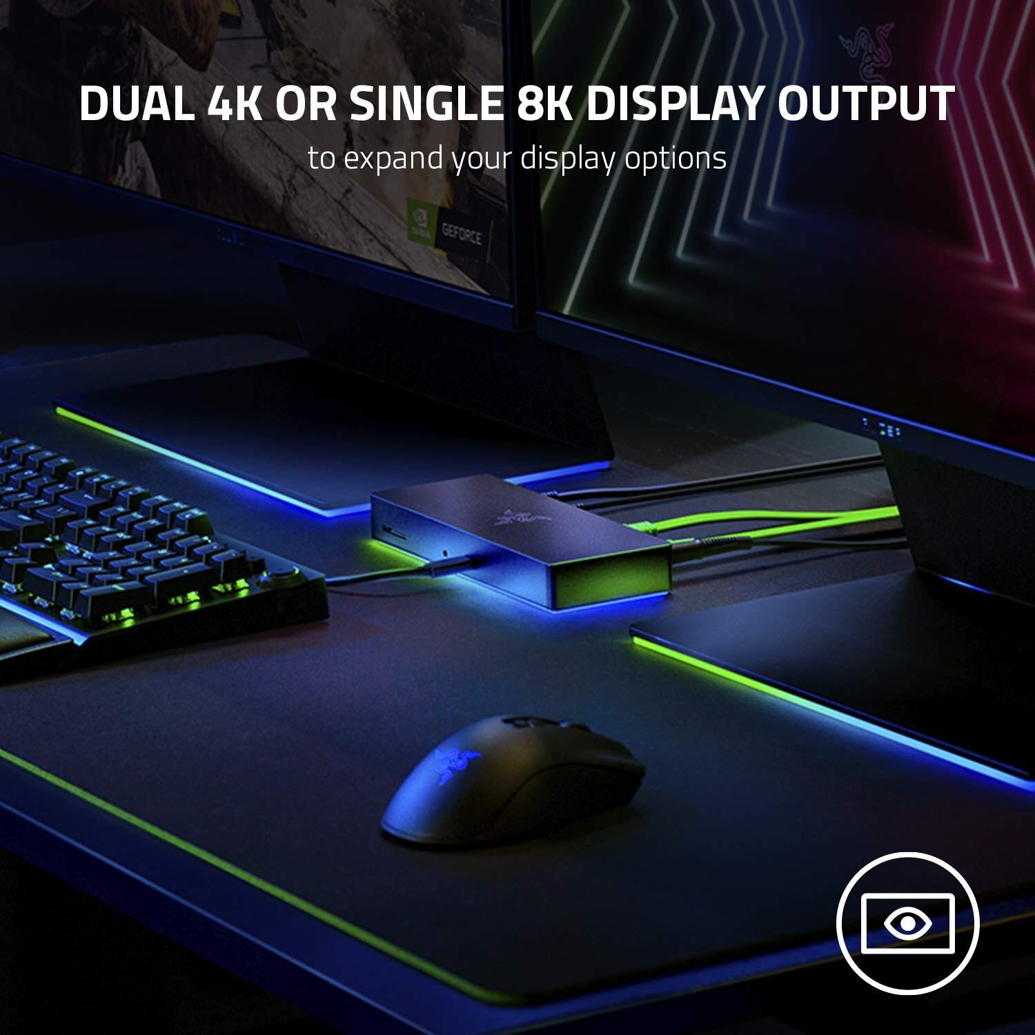 Razer Thunderbolt 4 Dock Chroma - Premium Hub