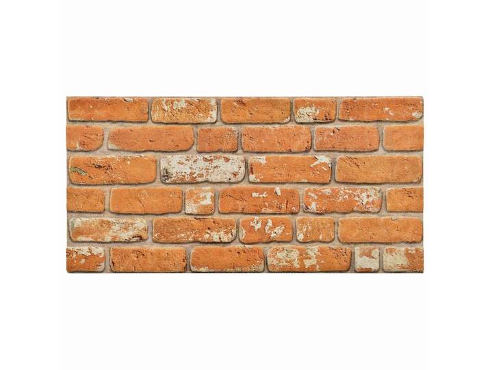 vidaXL Wandpaneele 10 stk. 100 x 50 cm Ziegel EPS-Schaum
