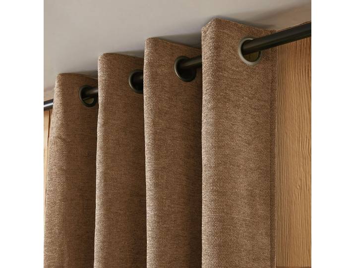Rideau occultant thermique polaire 140x180 camel Bjorn