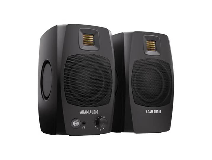 ADAM Audio D3V actief desktopmonitoringsysteem met USB-C-aansluitng (paar, zwart)