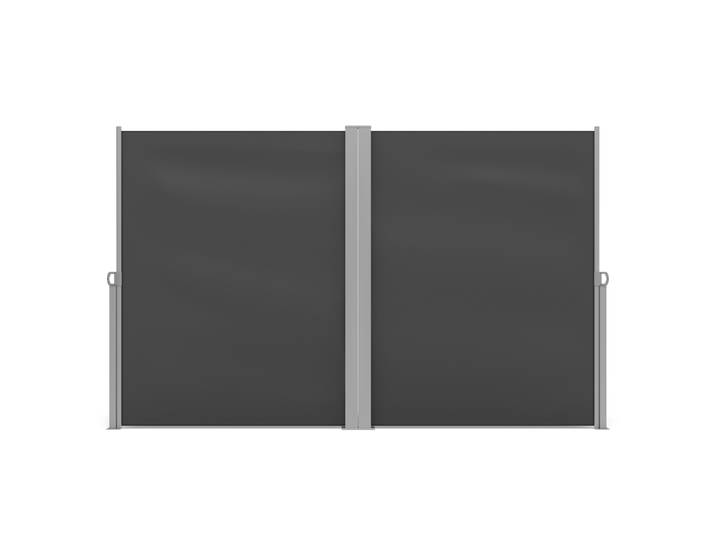 Doppelseitenmarkise VIA 180 x 800 cm anthrazit