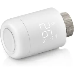 Brandson 10x Heizkörperthermostat WLAN Smart, LED-Display, 7-Tage-Programm, Frostschutz, Tuya App, Thermostat, Weiss