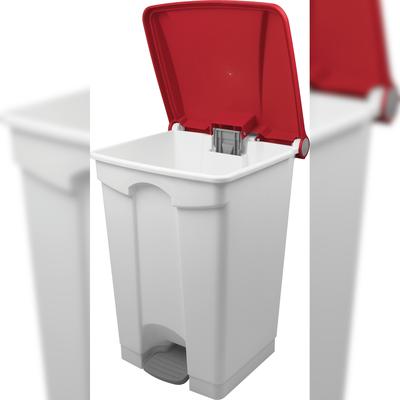 helit Tret-Abfallbehälter45L - rot