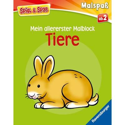 Spiel & Spaß - Mein allererster Malblock: Tiere, Taschenbuch von , Ravensburger Verlag GmbH, 978-3-473-48848-3