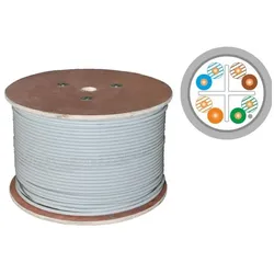 Q-Lantec KABEL FTP KAT.6 PVC ECA 500M (CAT6, 305 m), Netzwerkkabel