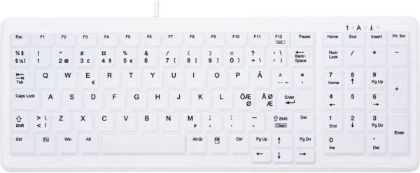 Contour Active Key - Medical Keyboard, Hvid