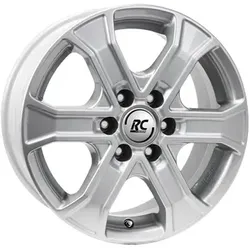 RC Design Rc31 Crystal Silver 7x16 ET 38 6X139 Alufelge Silber