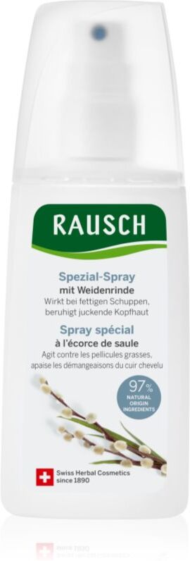 Rausch Treatment Spray Conditioner With Willow Bark après-shampoing en spray pour cheveux gras 100 ml