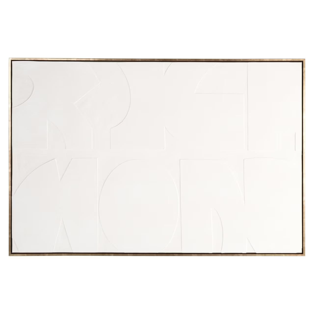 Richmond Interiors Wall Art Decadence Wit B: 80 cm, H: 120 cm