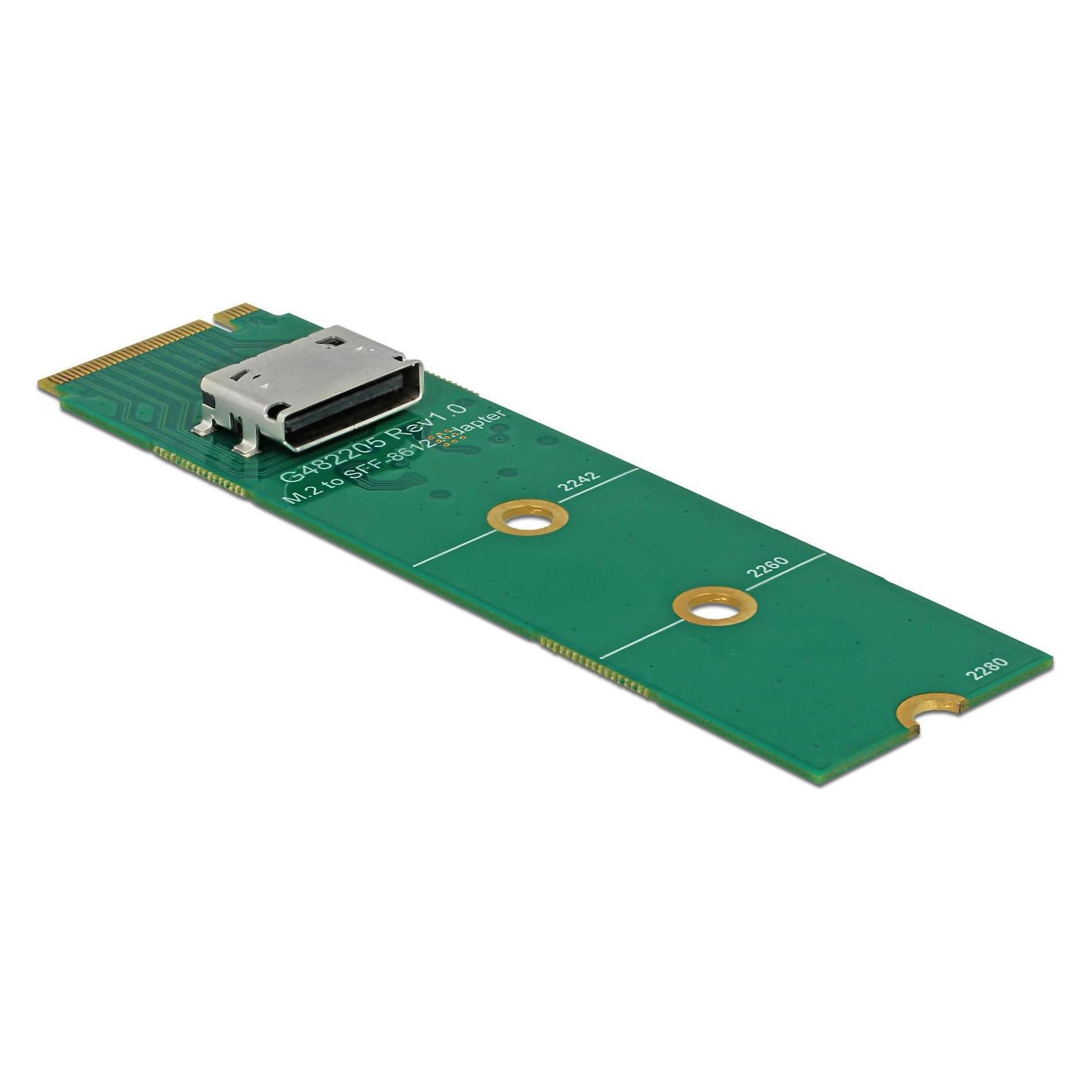 Delock M.2 zu OCuLink SFF-8612 Buchse (64040)