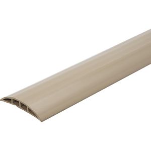 EHA Kabelbrücke 41600, 2 Kanal, 300 cm x 10 cm, beige, Gummi