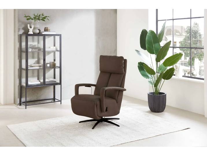 Leder Relaxsessel 130 inkl. 3-motorische Relaxfunktion mit