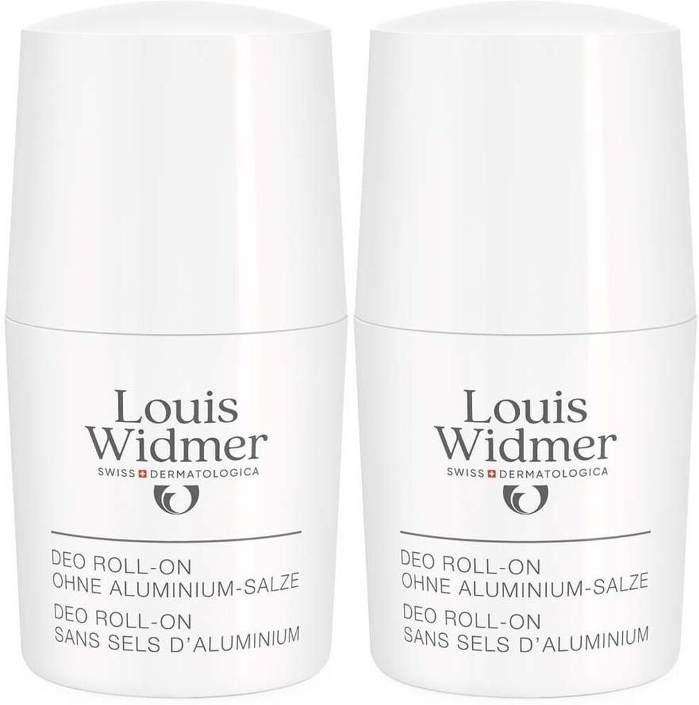 Louis Widmer Widmer Deo Roll-on ohne Aluminium o.P. 2x 2x50 ml Stifte