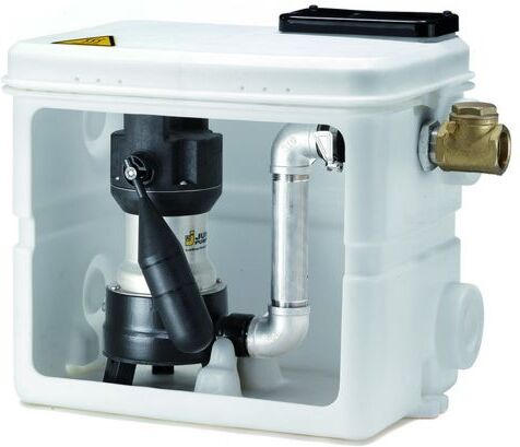 Jung Pumpen Hebefix Überflurbehälter JP09348 100 H, für Heißwasser, ohne Pumpe