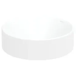 Bette Suno Pedestal Waschtisch A250-440VK1 Ø 34x86,3cm, snow, ohne Hahnloch