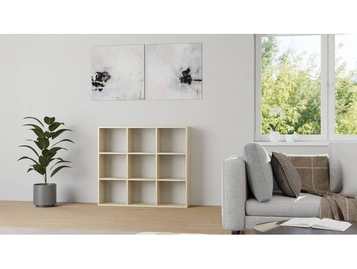Offenes Regal aus Massivholz - Maße + Material frei wählbar Eiche Weiß geölt