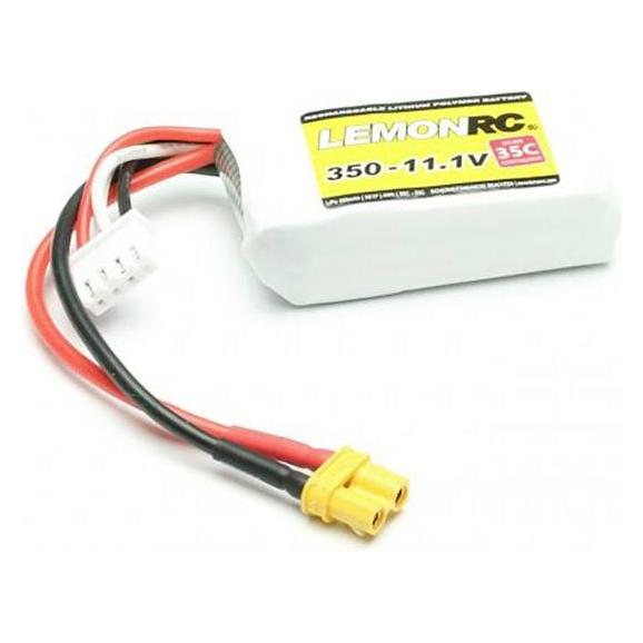 Pichler LEMONRC XT 350 - 11.1V (35C) Lipo Akku (350 mAh, 11.10 V) (15701)