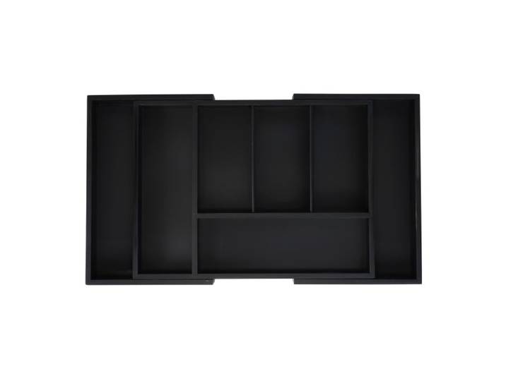 Relaxdays Ausziehbarer Besteckkasten