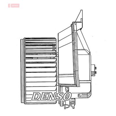 Denso Innenraumgebläse [Hersteller-Nr. DEA09200] für Vauxhall