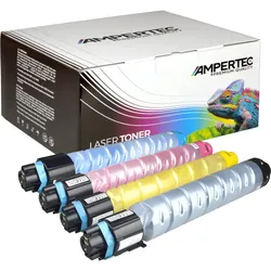 4 Kompatible Toner ersetzt Ricoh MPC305E Multipack KCMY
