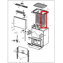 Weka Ersatzheizstab Heizstab Rohrheizkörper 1,8 kW 8951340