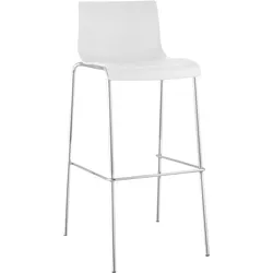 Barhocker Hover Kunststoff 4-Fuß Gestell