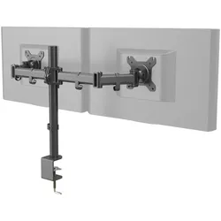 Monitorhalterung VM-MF2 - 2 Monitore 13 - 27 Zoll schwarz hjh OFFICE