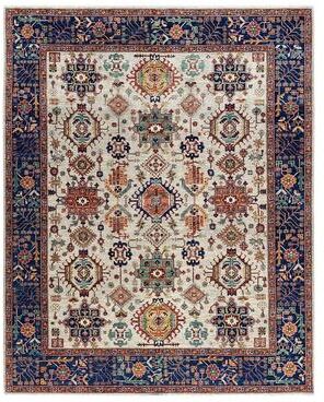 Overton "Serapi One-of-a-Kind Hand-Knotted Area Rug - Brown, 8' 0"" x 9' 11"" - 8' 0"" x 9' 11"""