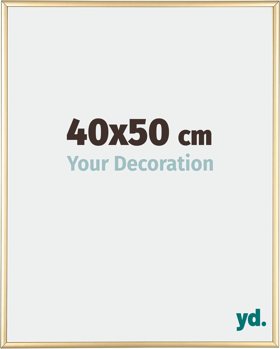 Your Decoration Fotolijst Kent Aluminium Goud 40x50 cm