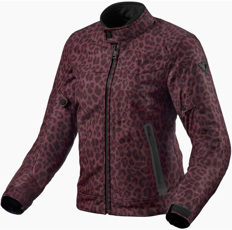 REVIT - Giacca Shade H2O Lady Leopard Rosso M