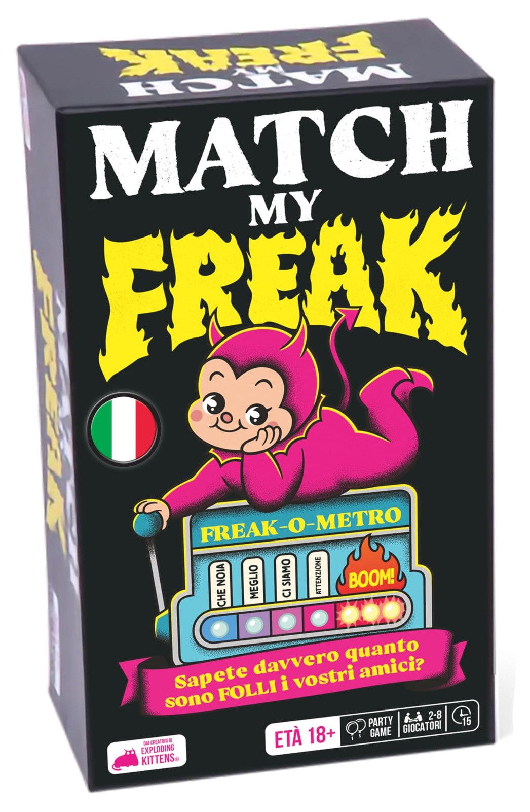 Asmodee Match My Freak – Weet u echt hoe gek uw vrienden zijn?