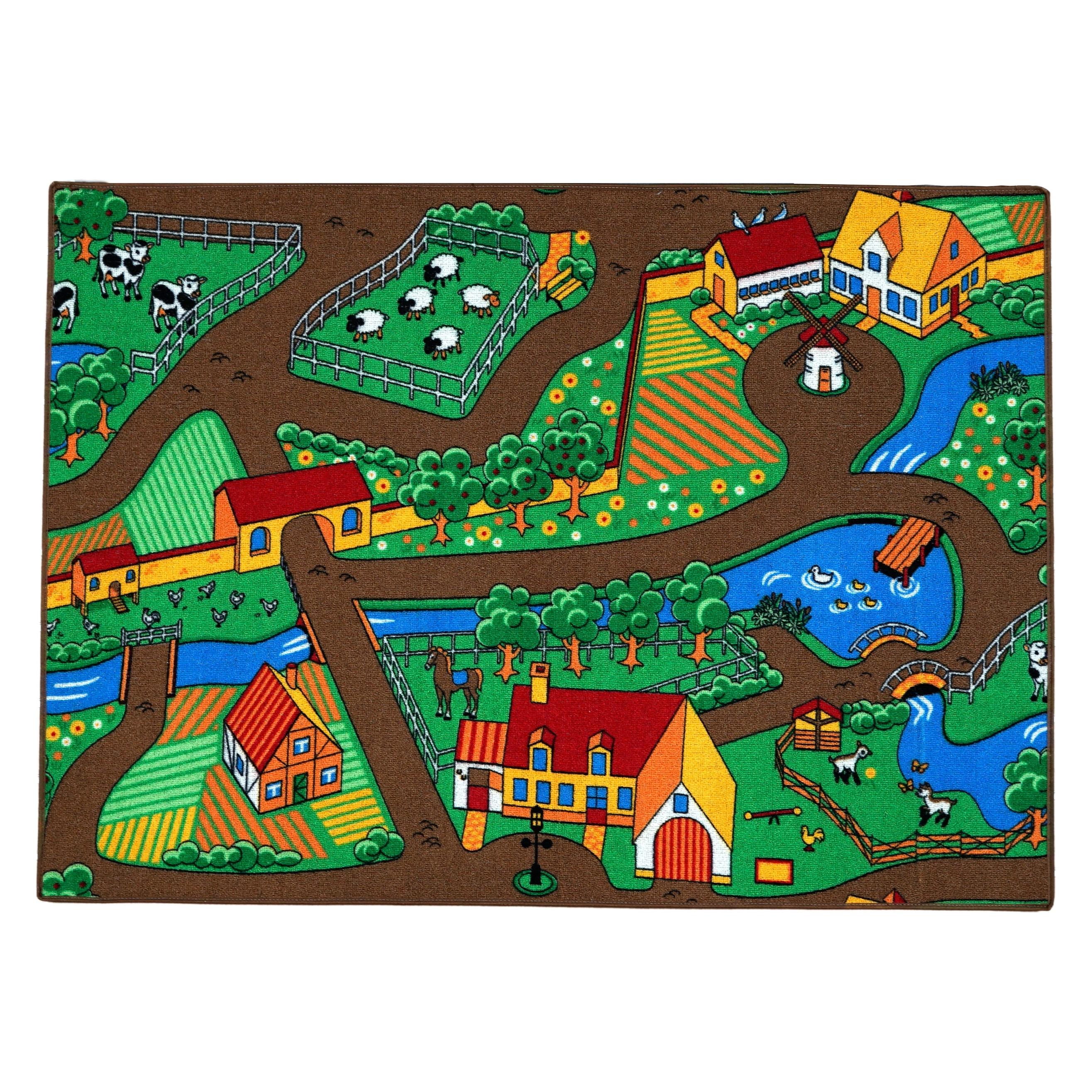 Rebel Roads Farm Life Playmat - 95 x 133 cm (95 x 133 cm) (RFARMGA45095133T06)