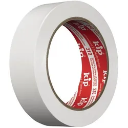 6x Kip, Klebeband, PVC Schutzband 318 weiss Länge 33 m Breite 50 mm (50 mm)