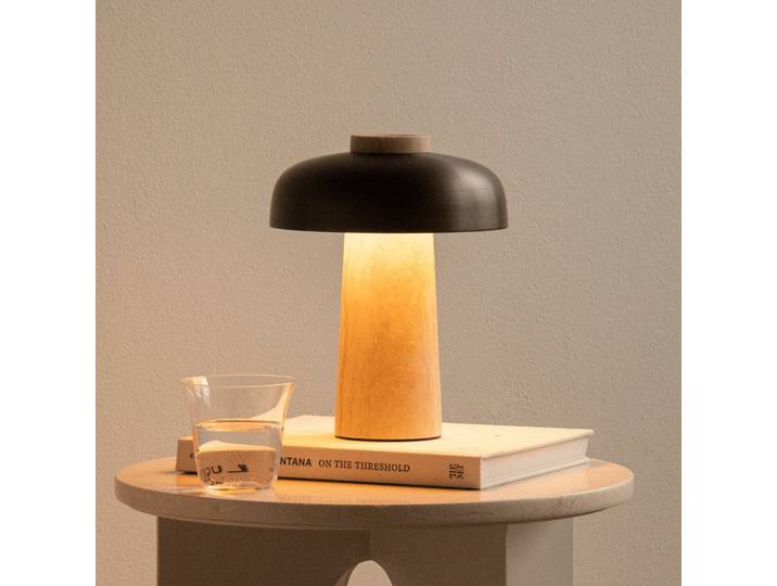 Reverse Akku-Tischleuchte, sand/bronze - Audo Copenhage Audo Copenhagen - Wohnzimmer - Design - Aluminium - Einflammig