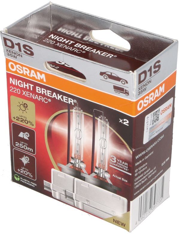 Ams-Osram Lampadina, faro principale XENARC® NIGHT BREAKER® LASER OSRAM 66140XN2-2HB
