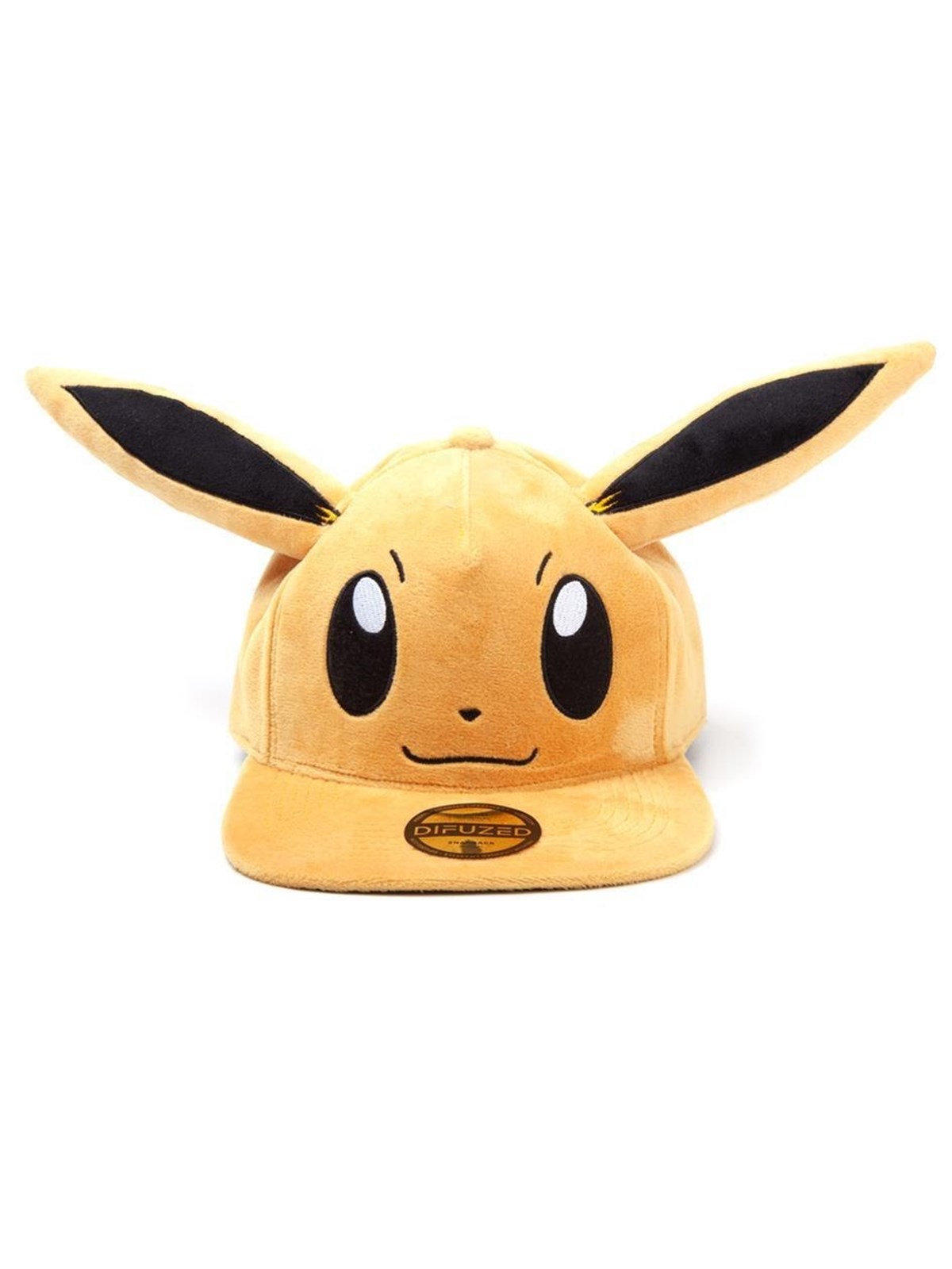 Difuzed - Eevee Plüsch-Snapback-Cap - Verstellbar für Herren